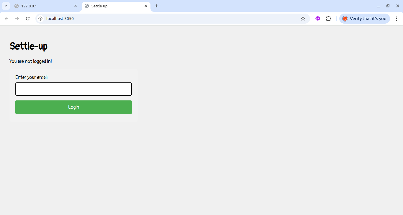 Frontend Screenshot 1