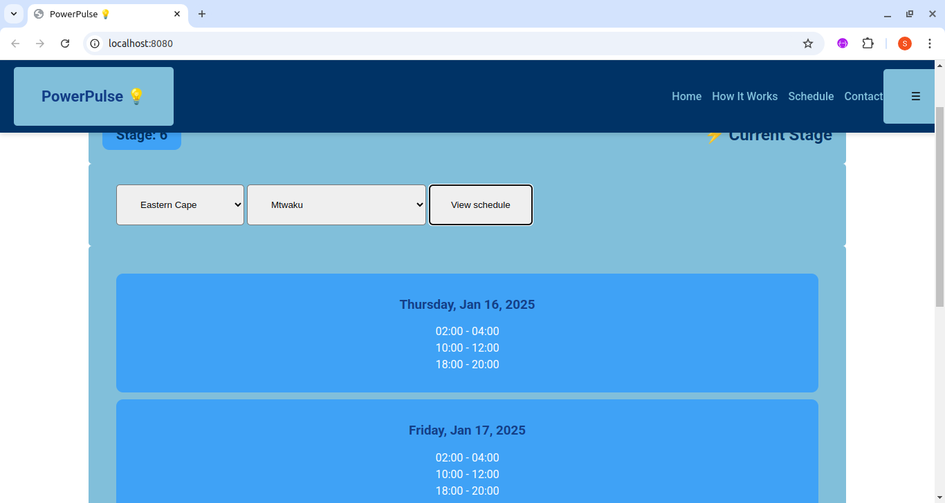 Frontend Screenshot 3