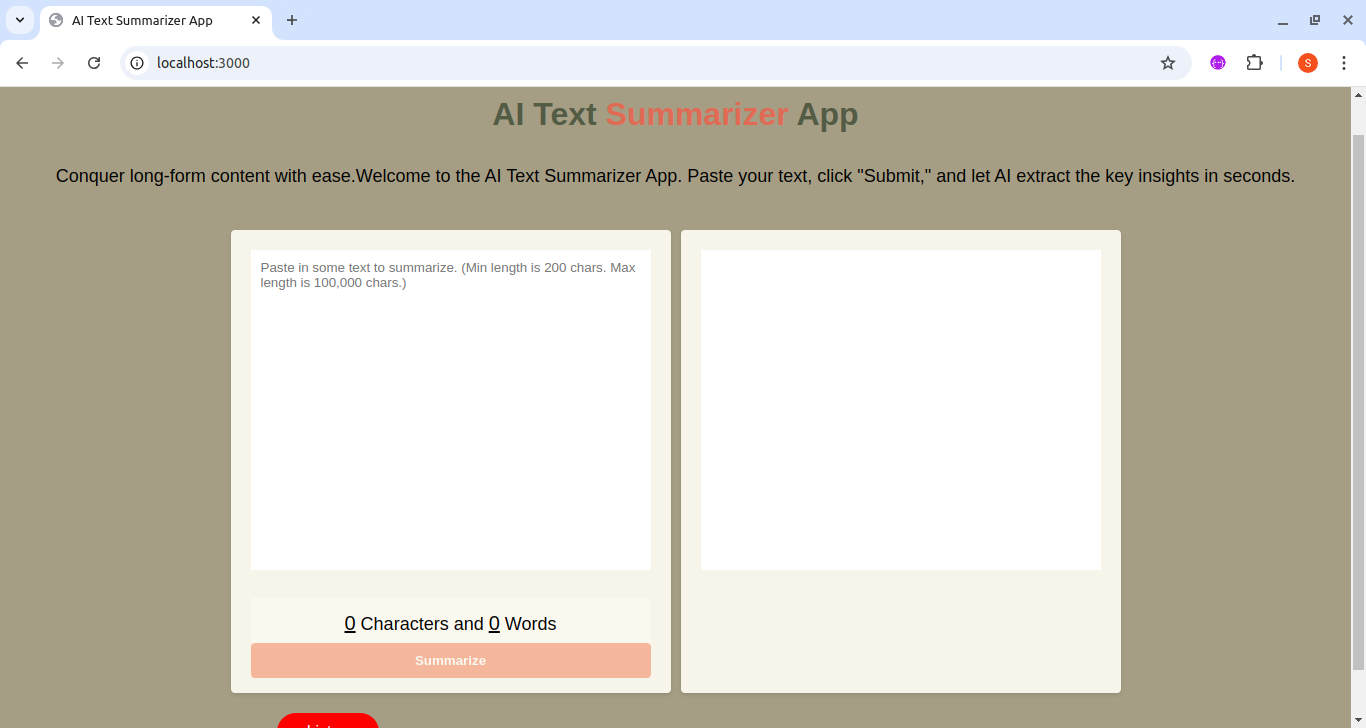 Frontend Screenshot 1